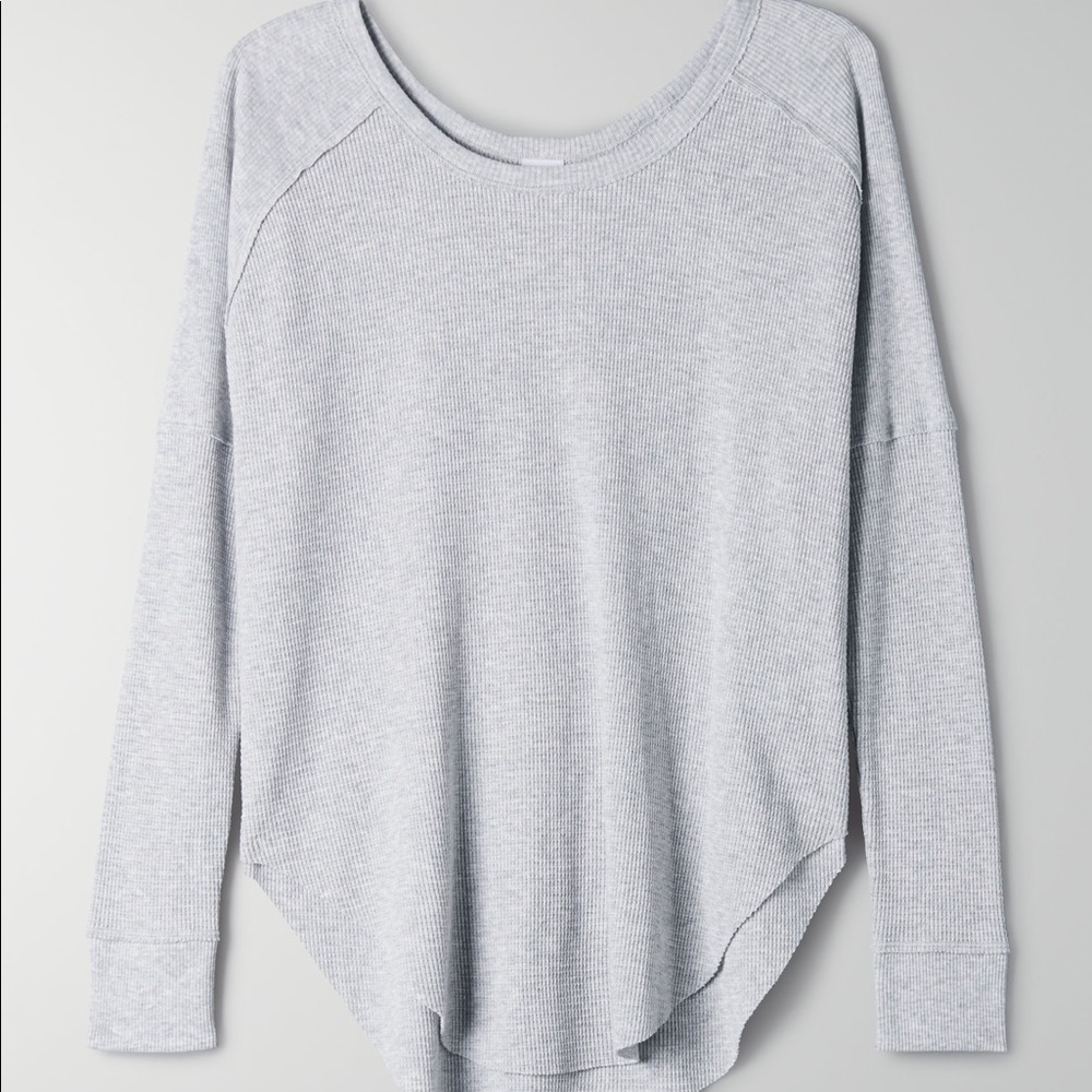 Aritizia Waffle Shirt
